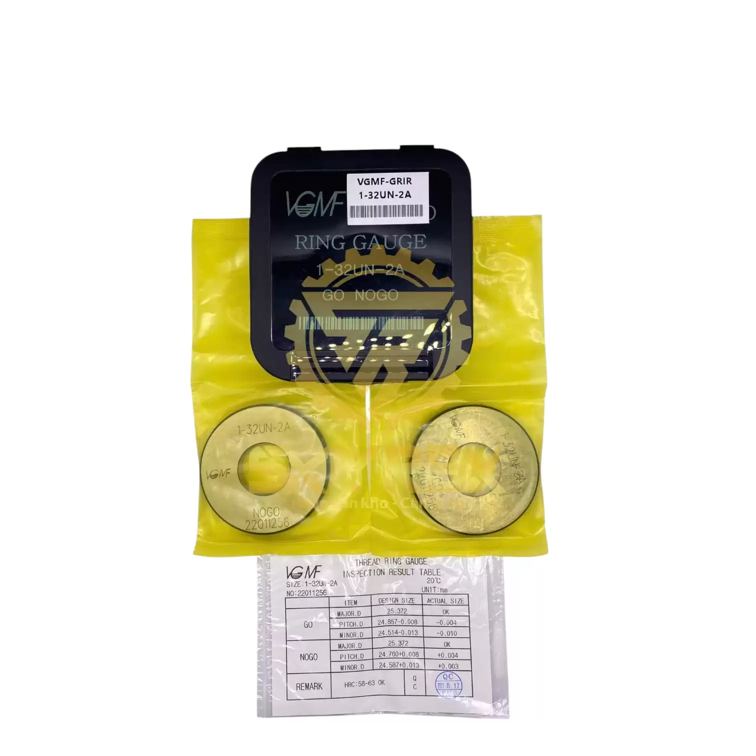 Dưỡng kiểm ren ngoài 1-32UN-2A GO/NOGO VGMF – Thread Ring Gauge chính hãng