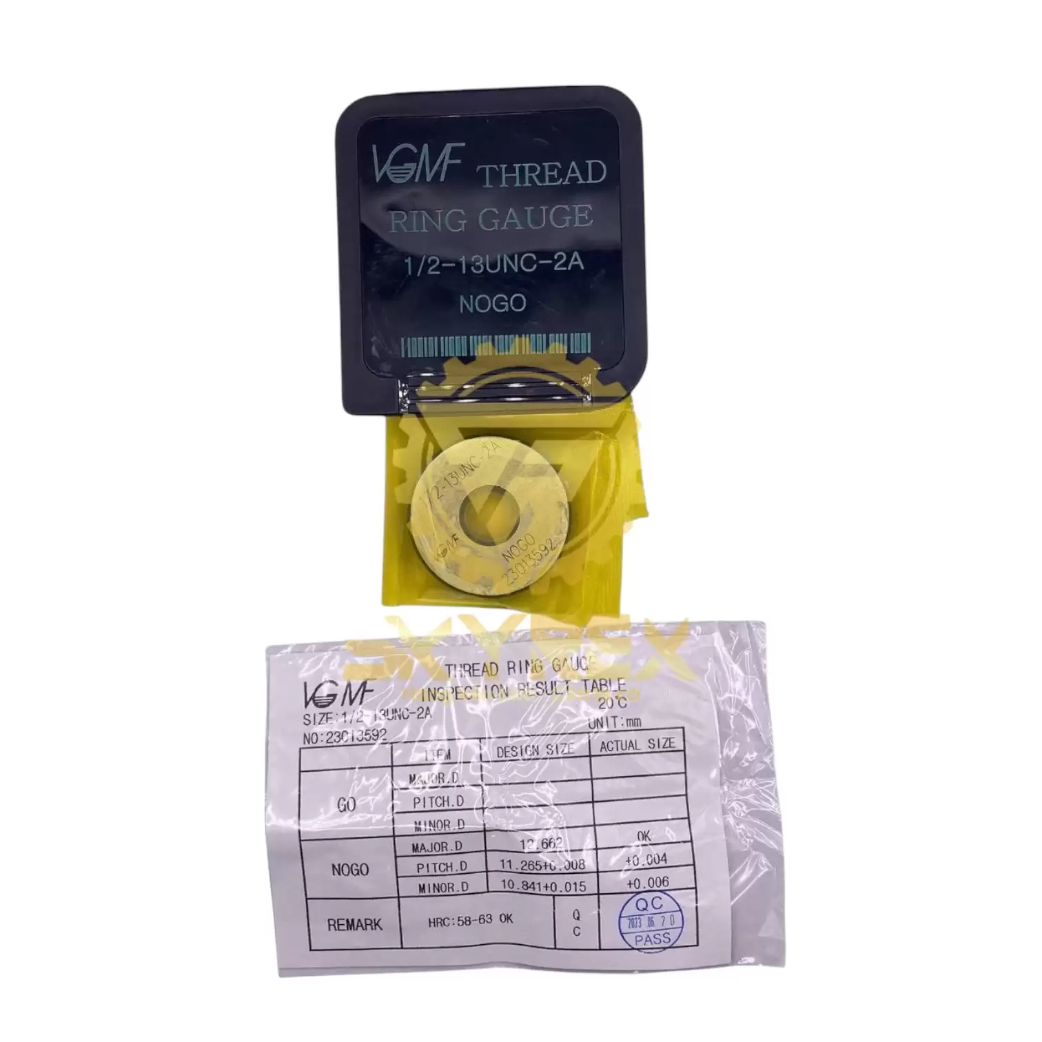 Dưỡng kiểm ren ngoài 1/2 -13UNC-2A – NOGO – VGMF chính hãng