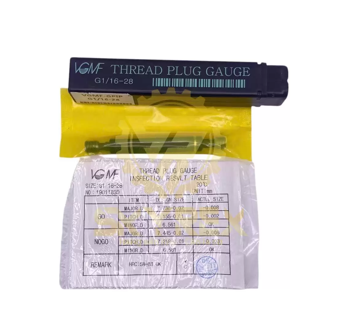 Dưỡng kiểm ren lỗ G1/16-28 BSPP – Dưỡng trụ ren trong/dưỡng kiểm lỗ – VGMF chính hãng
