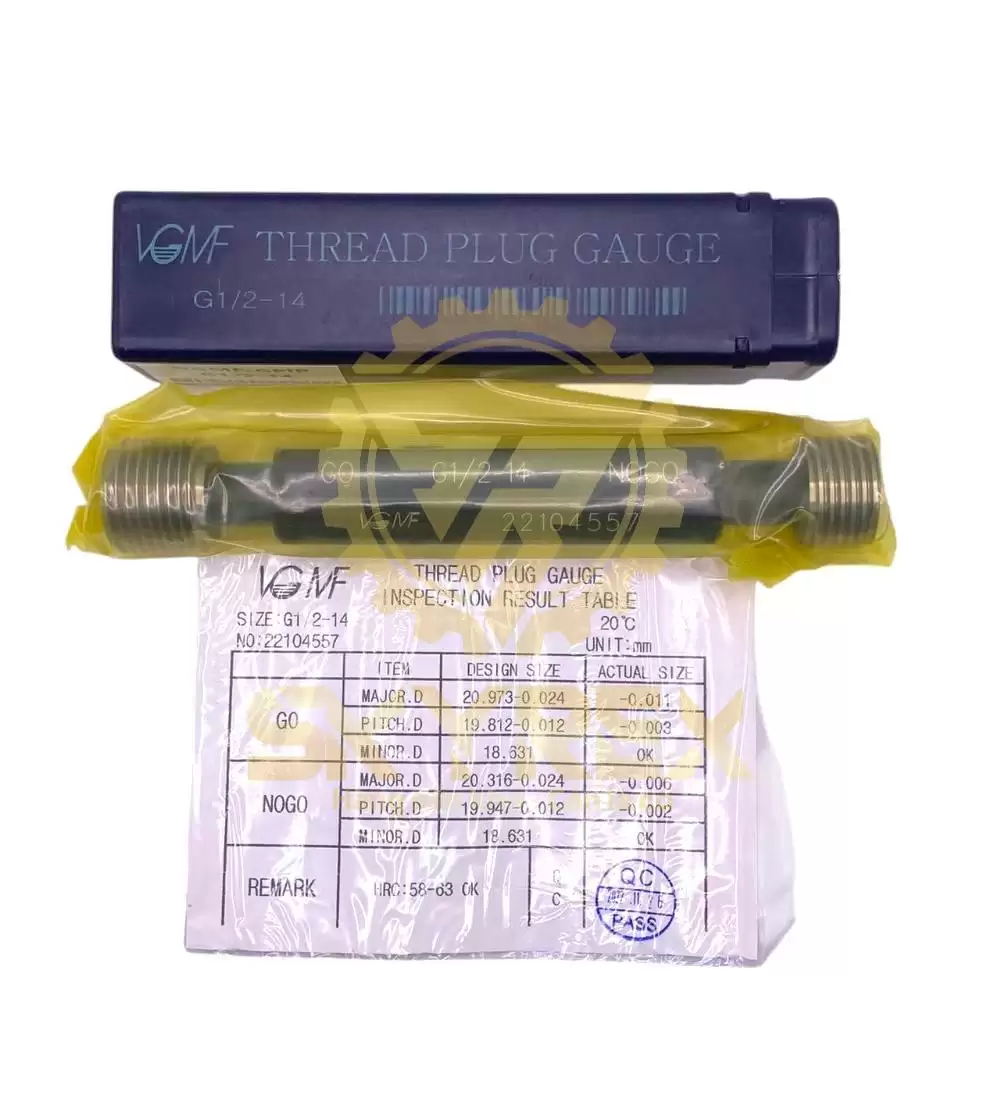 Dưỡng kiểm ren lỗ G1/2-14 BSPP | Dưỡng trụ ren trong VGMF chính hãng