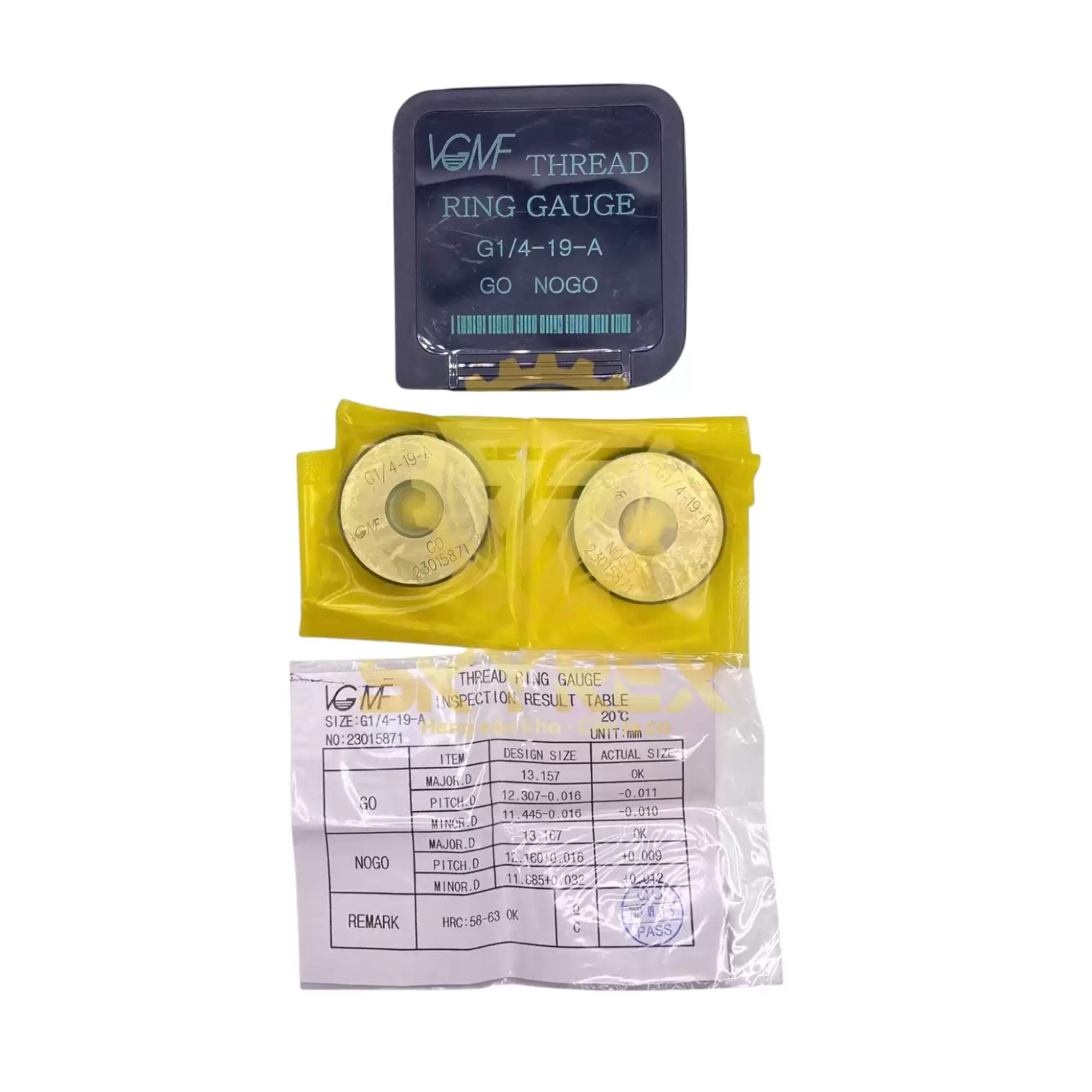 Dưỡng kiểm ren ngoài G1/4-19-A – VGMF chính hãng