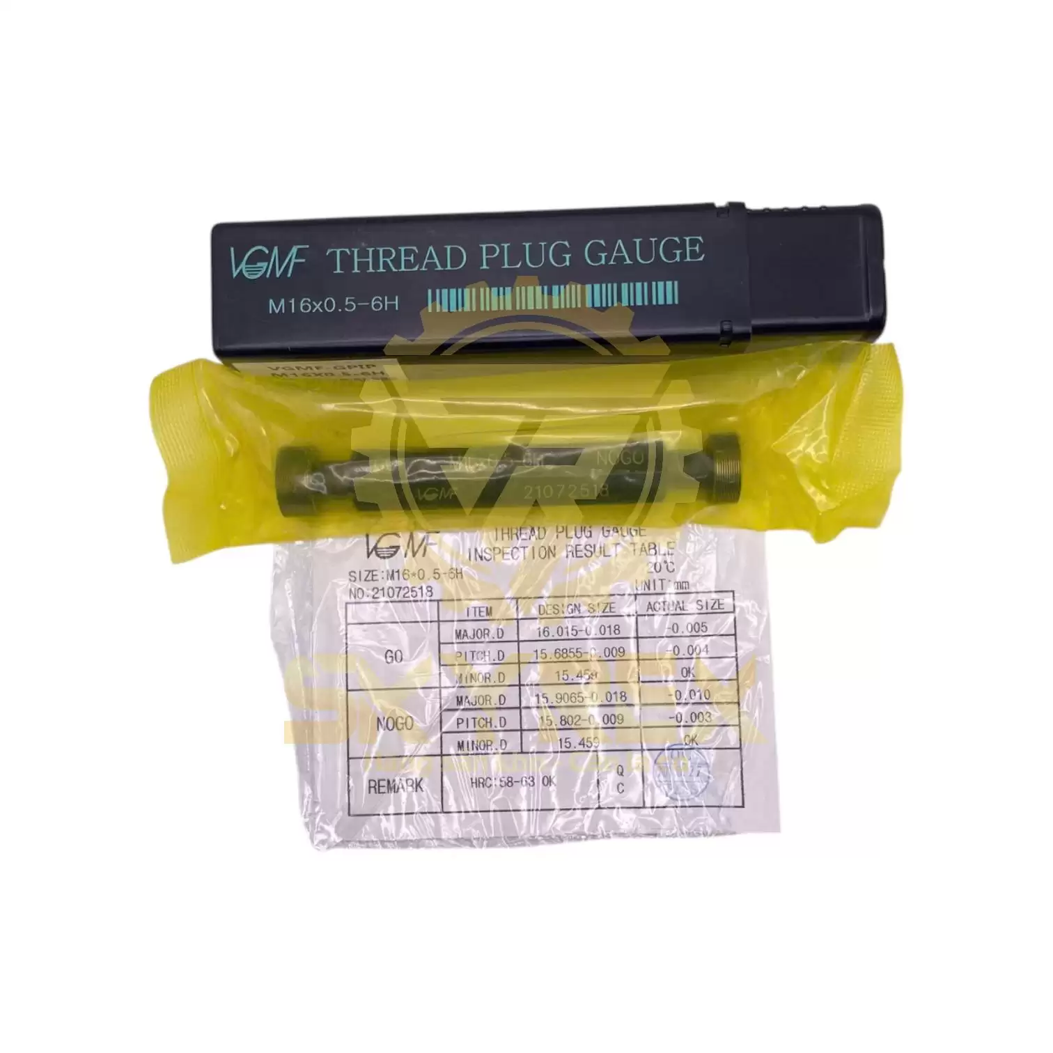 Dưỡng kiểm ren trong M16 | Plug Gauge – Chuẩn 6H – GO/NOGO – Giá tốt
