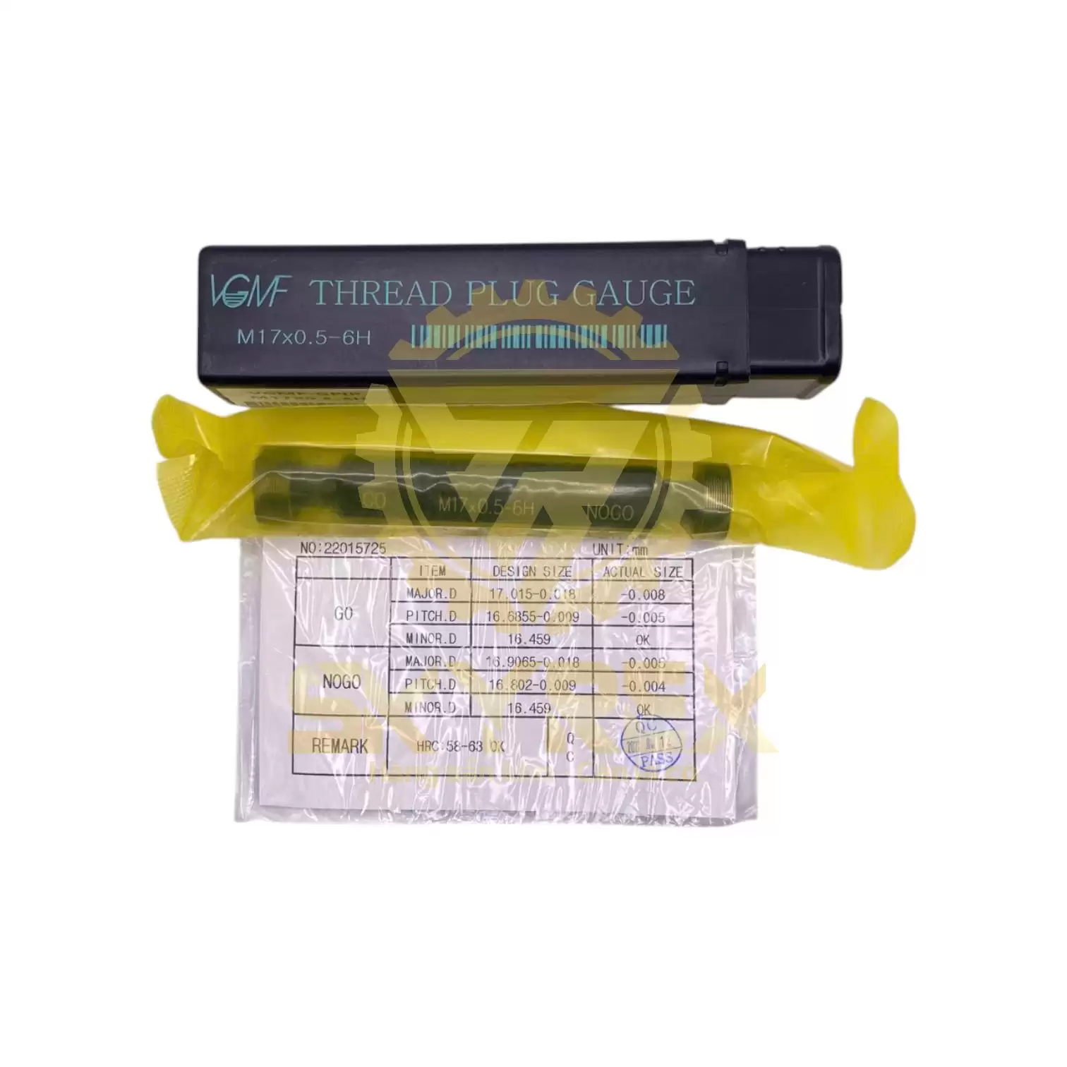 Dưỡng Kiểm Ren Trong M17 – 6H | Dưỡng Trụ GO/NOGO – Plug Gauge VGMF