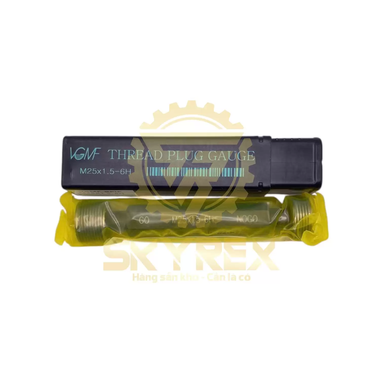 Dưỡng Kiểm Ren Trong M25 x 1.5 – 6H | Dưỡng Trụ Plug Gauge VGMF – Hệ Mét