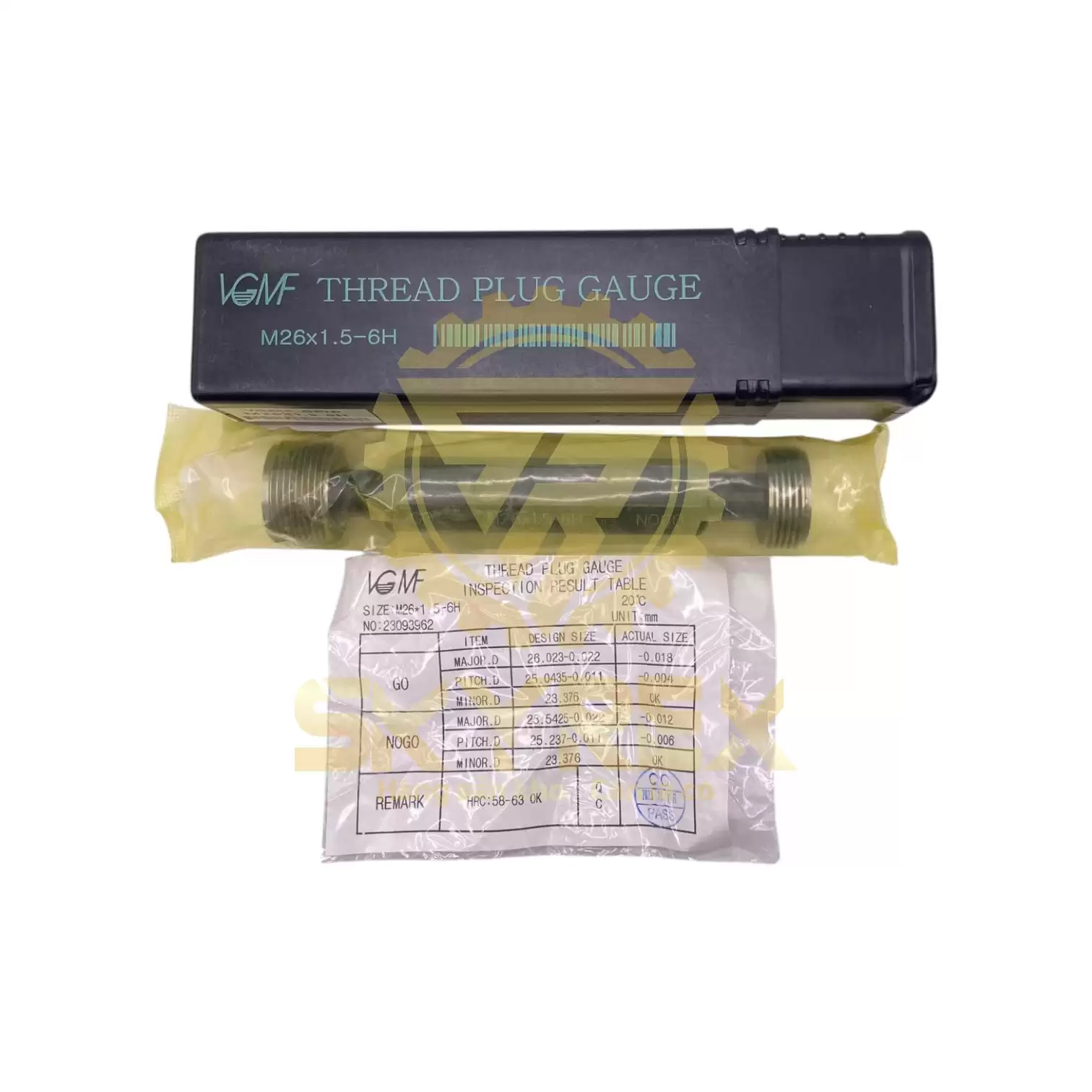 Dưỡng Kiểm Ren Trong M26 x 1.5 – 6H | Dưỡng Trụ Plug Gauge VGMF – Hệ Mét 1. Giới thiệu sản phẩm