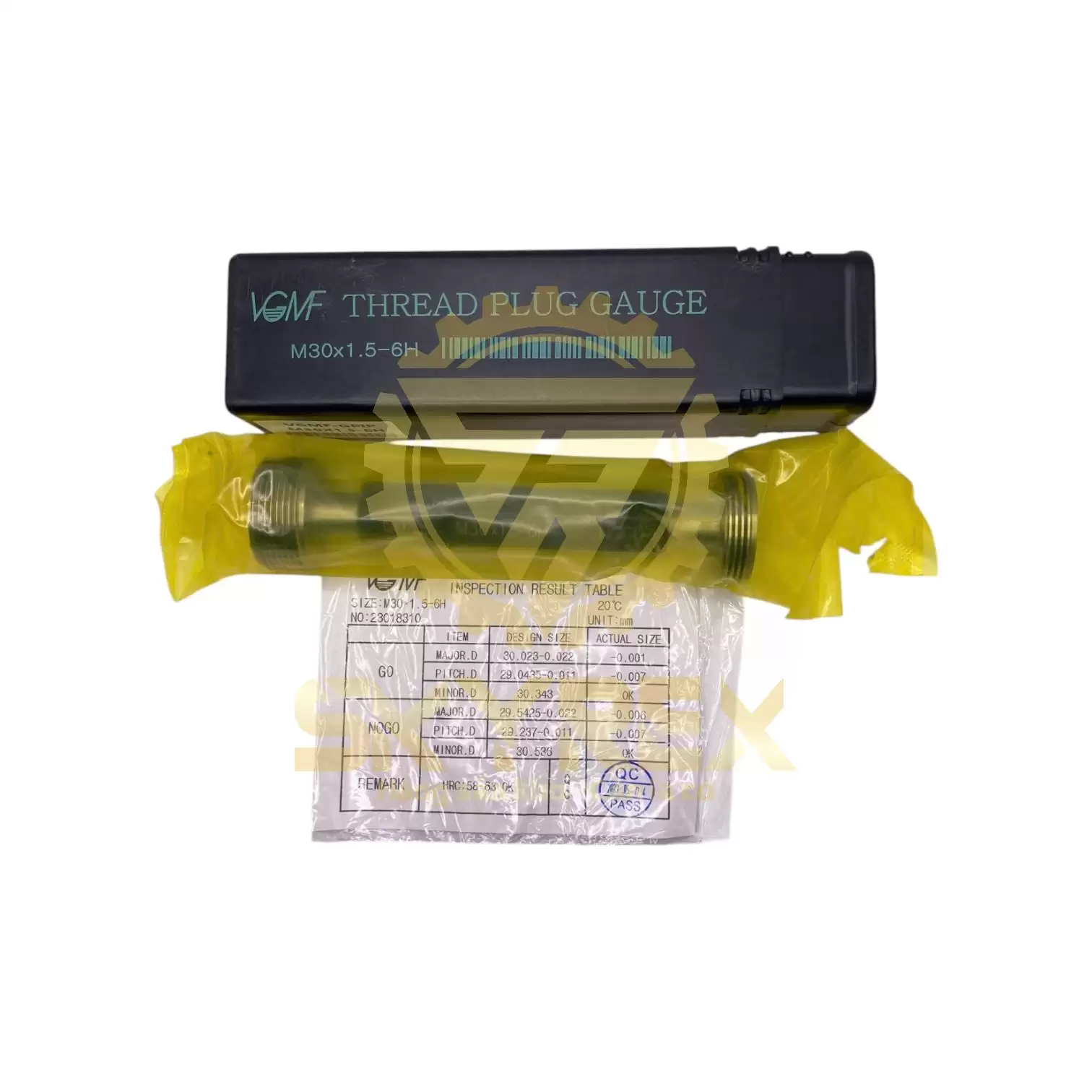 DƯỠNG KIỂM REN TRONG M30 – 6H – DƯỠNG TRỤ – PLUG GAUGE – DƯỠNG KIỂM LỖ HỆ MÉT