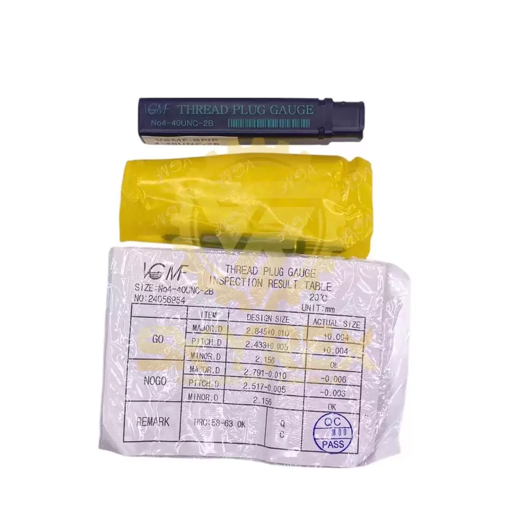 Dưỡng kiểm ren lỗ 4-40UNC – Chuẩn ANSI Class 2B | VGMF chính hãng