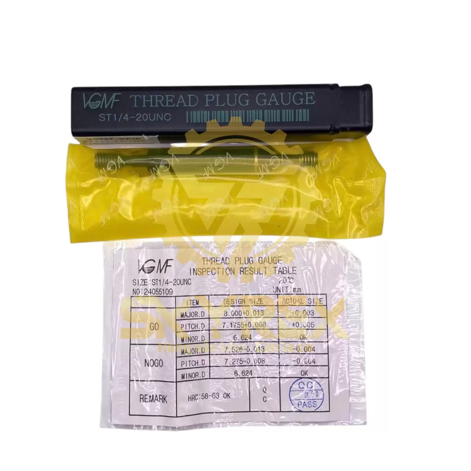 Dưỡng kiểm ST1/4-20UNC – Lỗ ren cấy Helicoil hệ inch – VGMF