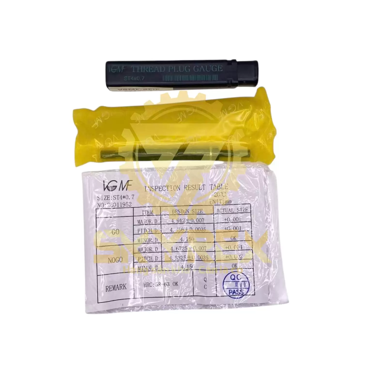 Dưỡng kiểm ST4x0.7, ST4-40UNC – VGMF – Dưỡng kiểm lỗ ren cấy Helicoil Hệ inch | Skyrex