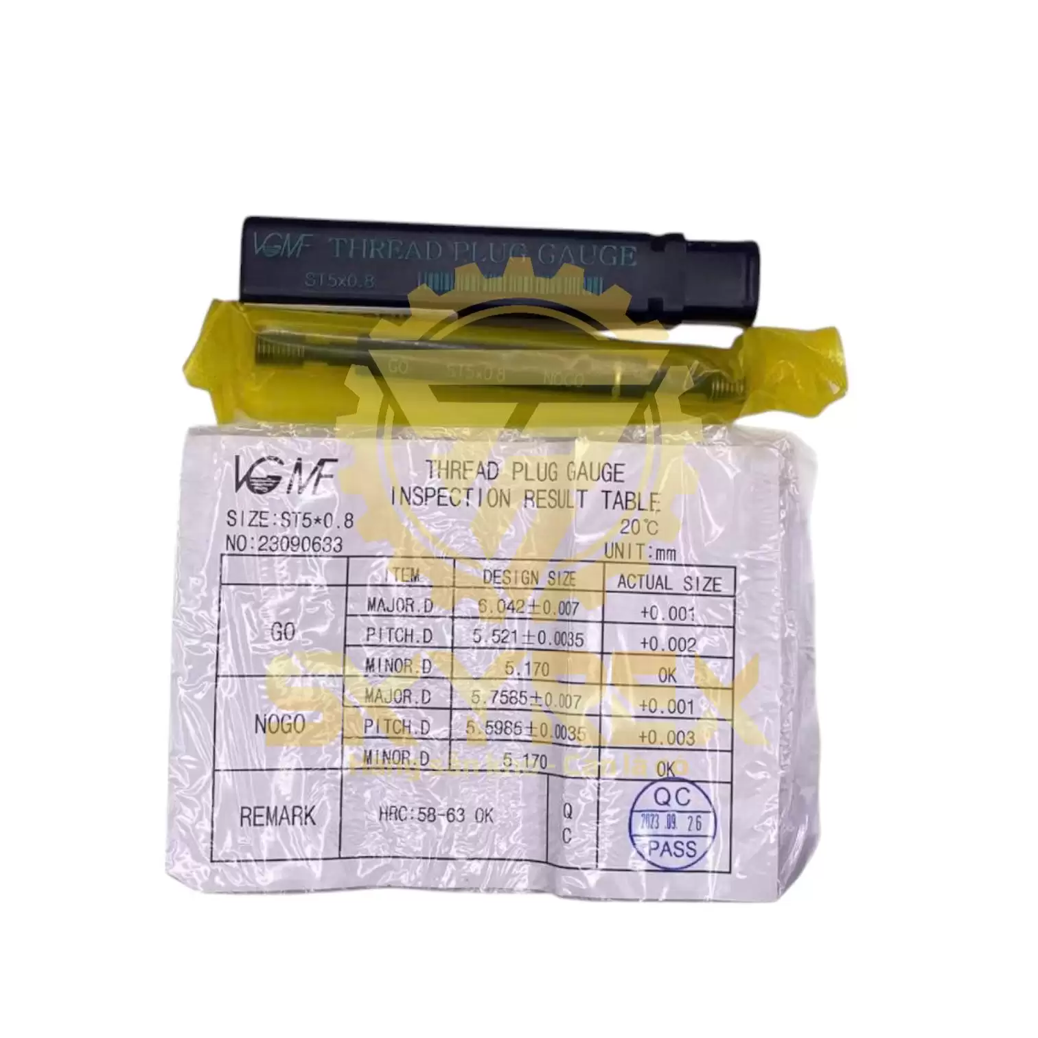 Dưỡng kiểm ST5x0.8 – VGMF – Dưỡng kiểm lỗ ren cấy Helicoil hệ inch | Skyrex